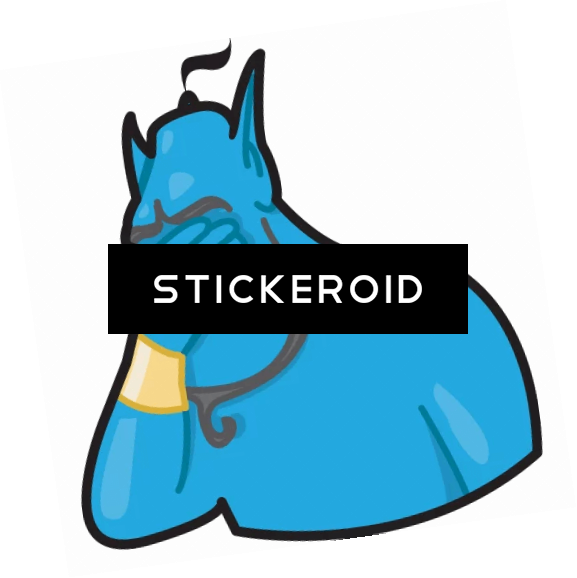 Genie Facepalm Gesture Reaction Джин Лицоладонь Лобхлоп - Duke Nukem Forever Box Art (577x578), Png Download