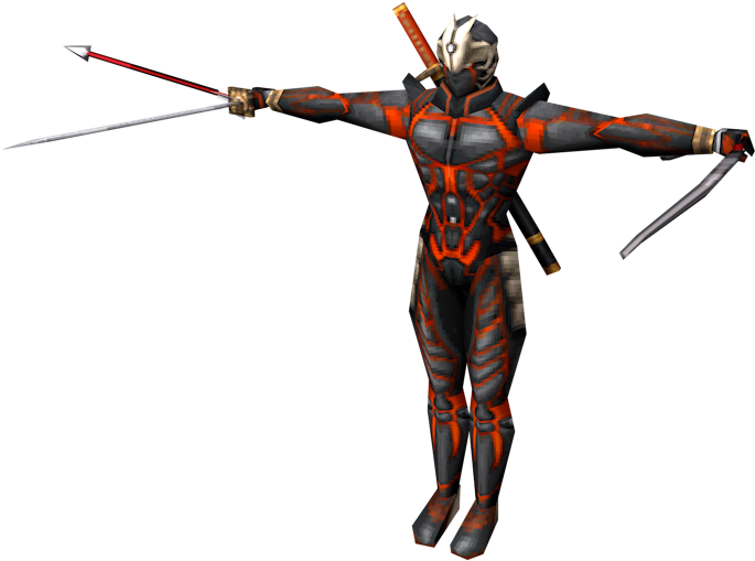 Download Zip Archive - Ninja Gaiden Doppelganger (750x650), Png Download