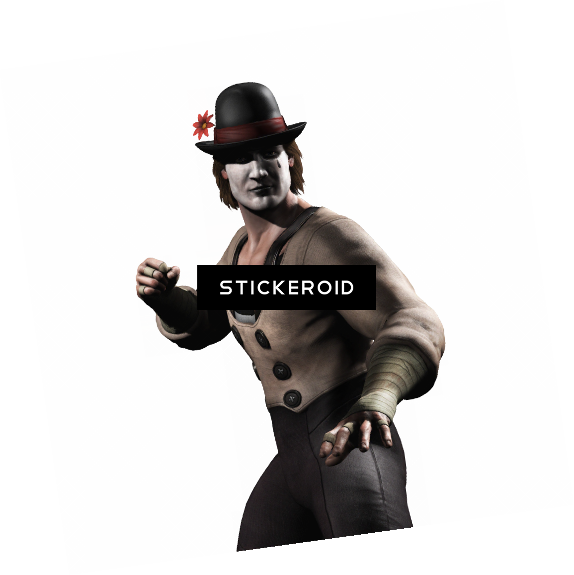 Mortal Kombat Johnny Cage - Ninja Mime Johnny Cage (1155x1156), Png Download