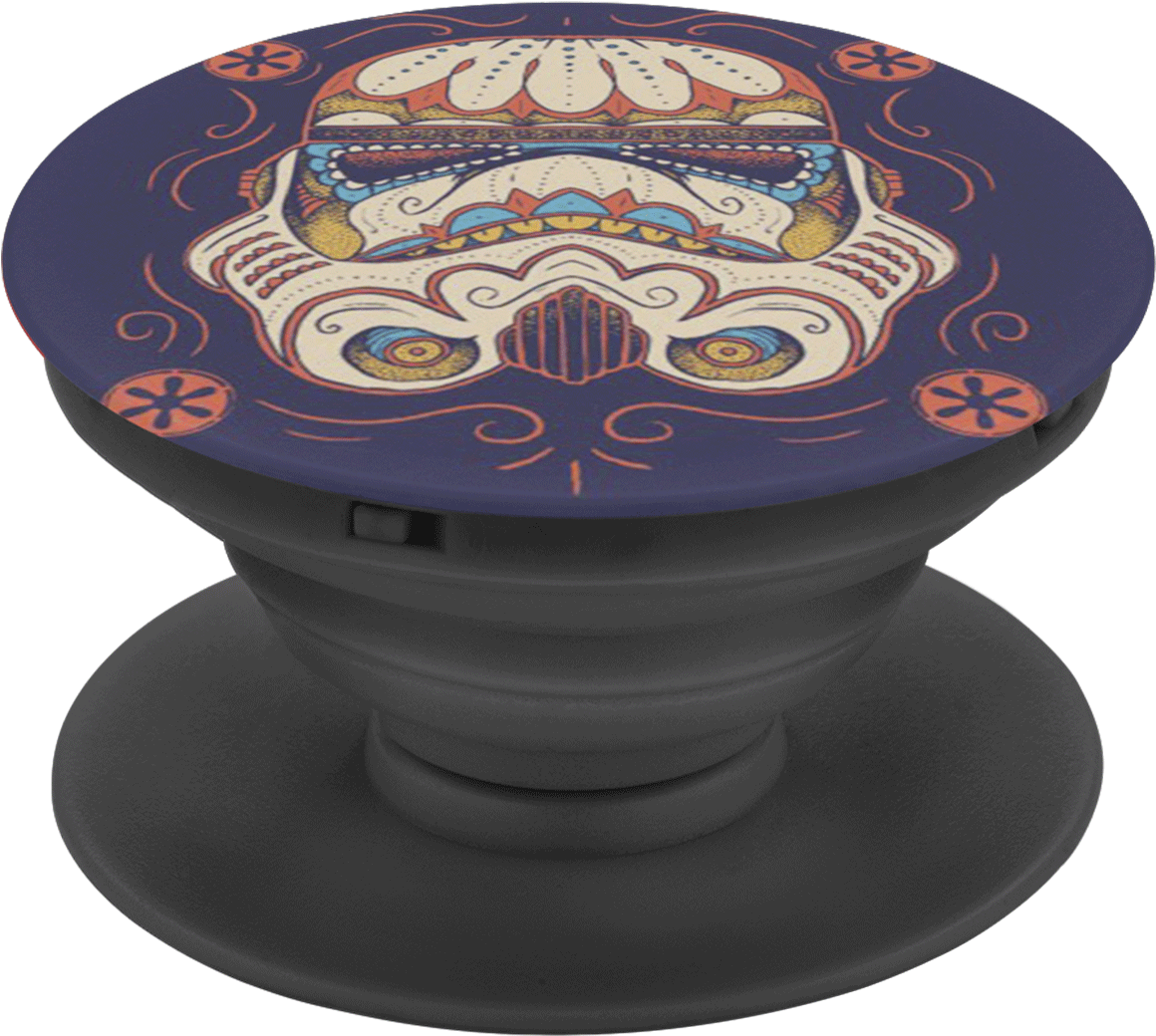 Star Wars Sugar Skull Popup Grip - Skull (1440x1440), Png Download