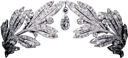 Belle Epoque Edwardian Tiara Of Marie Bonaparte (cartier) (700x700), Png Download