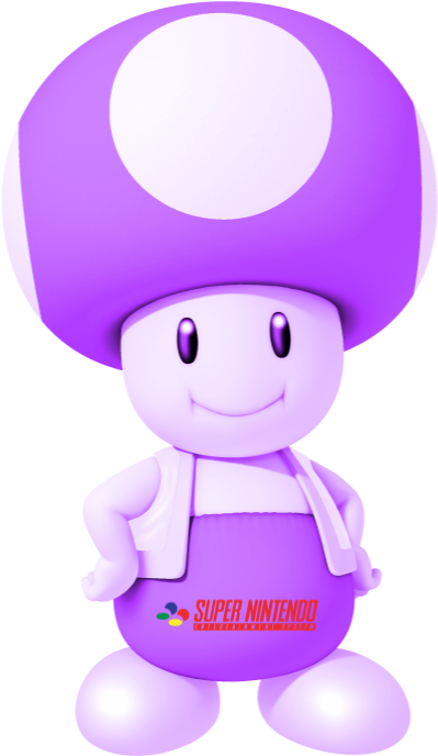 Super Nintendo Entertainment System Toad (584x719), Png Download
