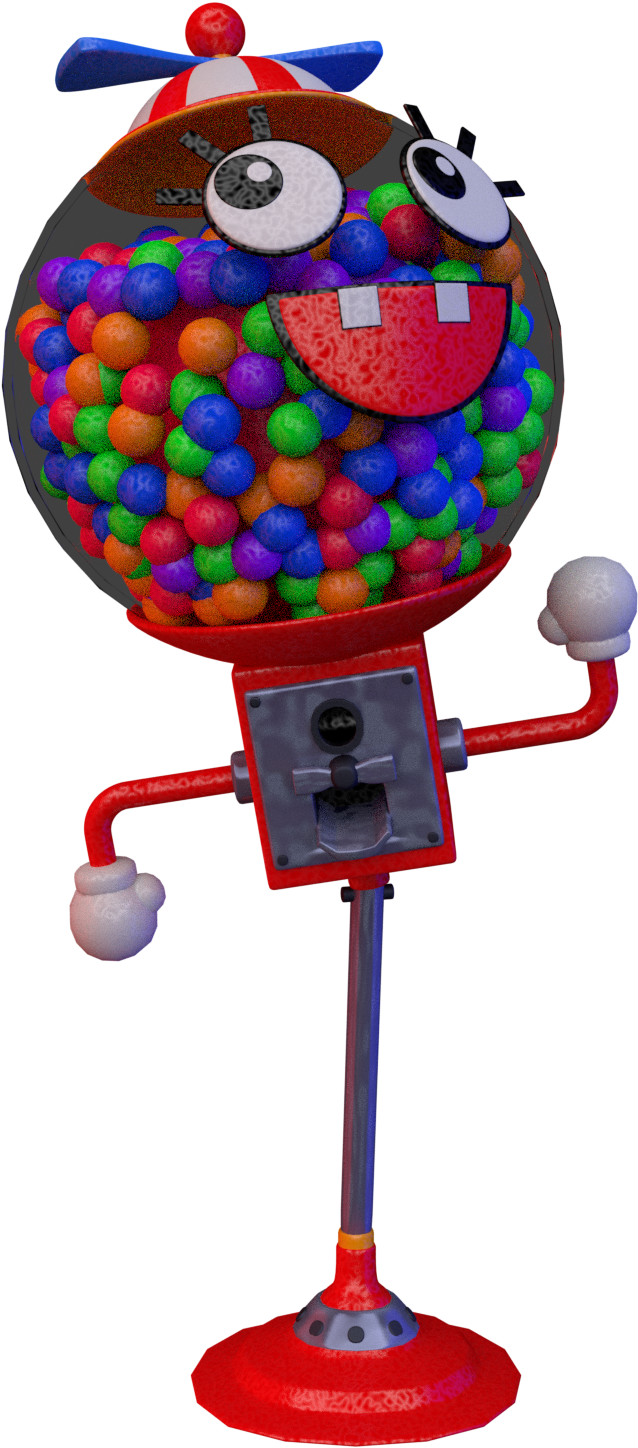 Modelgumball Swivelhands (1080x1920), Png Download