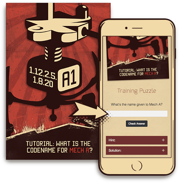 Answer Puzzles On Your Phone - Escape Room (574x583), Png Download