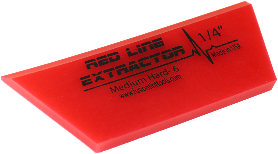5" Red Line Extractor 1/4" - Blade (1280x703), Png Download