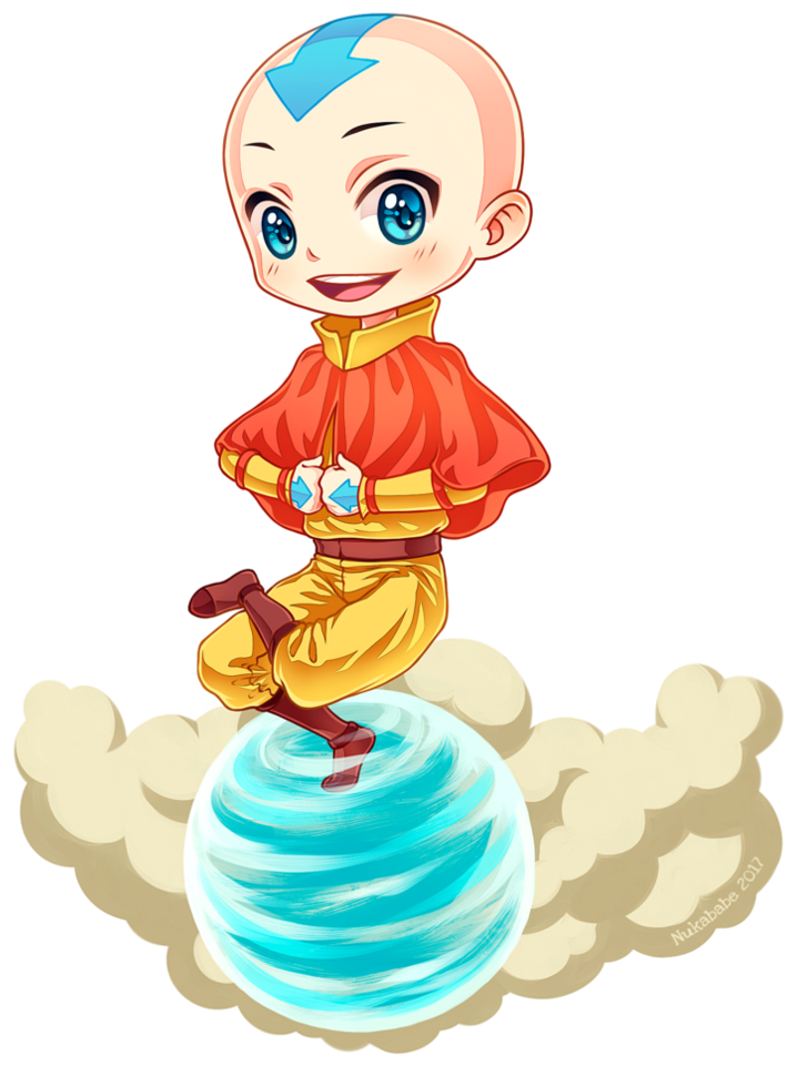 Avatar Aang By Nukababe - Avatar Aang (794x1006), Png Download
