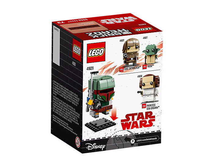 Boba Fett - Lego 41628 (947x532), Png Download