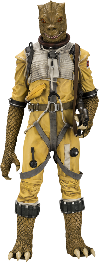 Bossk Statue (480x1000), Png Download