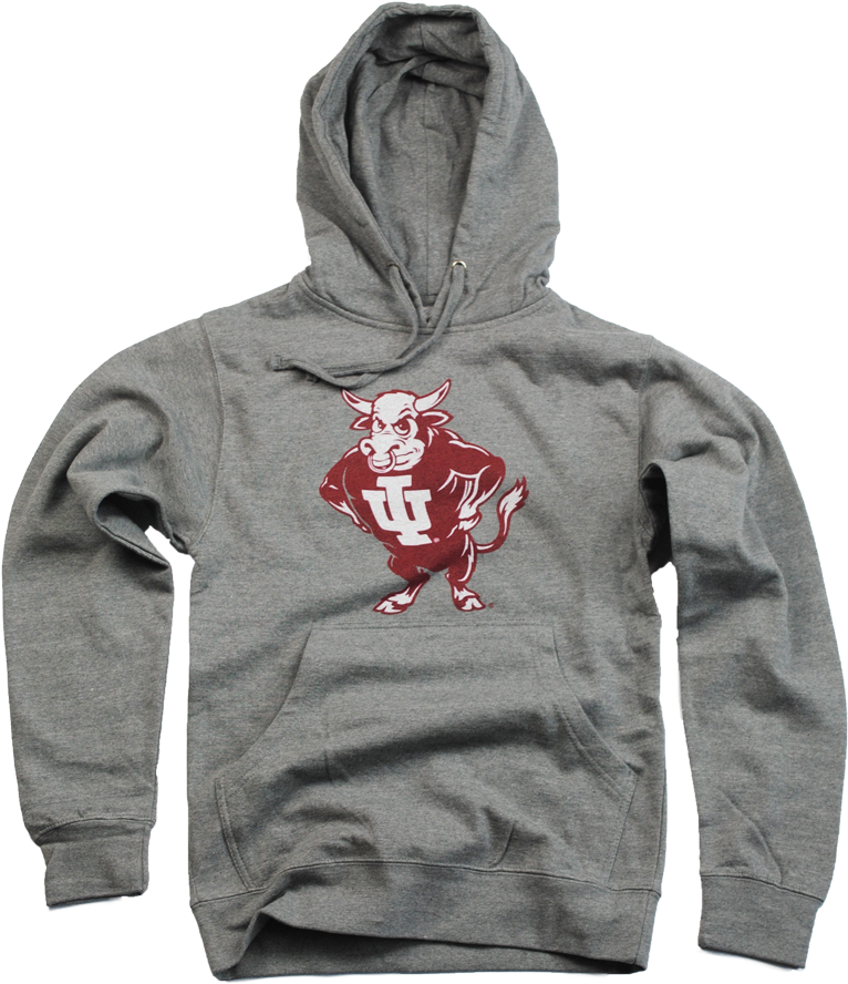 Indiana Bison Hoodie (1000x1000), Png Download