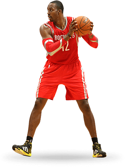 Created With Raphaël - Dwight Howard Rockets Png (440x700), Png Download