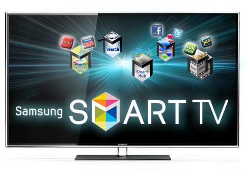 Satellite Tv Tv Smarttv - Samsung Un55d6450 (481x336), Png Download