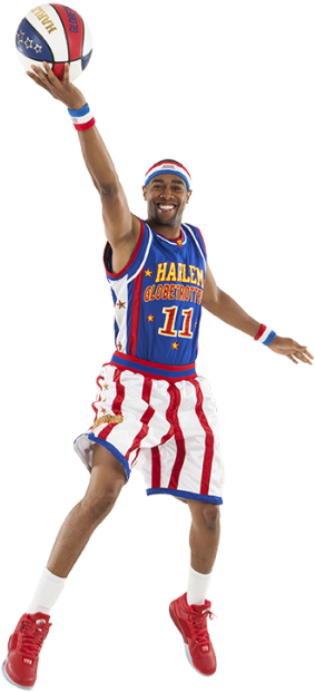 Dunk Drawing Kid - Harlem Globetrotters Happy Birthday (1200x680), Png Download