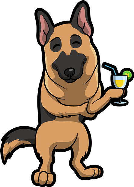 German Shepherd Emoji & Stickers Messages Sticker-3 - German Shepherd Dog Emoji (618x618), Png Download