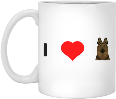German Shepherd I <3 11 Oz - I M A Software Engineer What People Think (480x480), Png Download