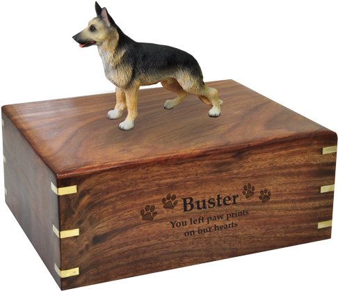 Wholesale German Shepherd, Tan And Black Urn - German Shepherd Urns (500x500), Png Download