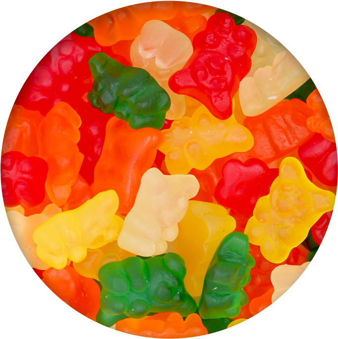 Gummy Bears Png (400x400), Png Download