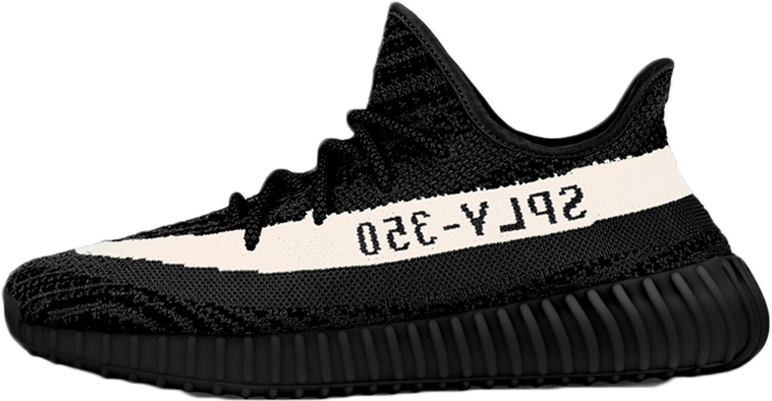 Yeezys Transparent Background - Yeezy 350 V2 Black Green (850x515), Png Download