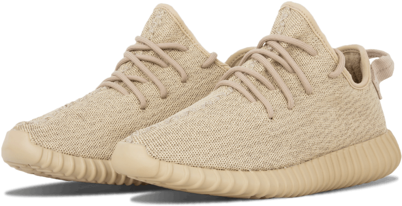 Adidas Yeezy 350 Boost Unisex Oxford Tan Aq2661 - Oxford Tan Top Down (1000x600), Png Download