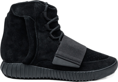 Adidas Yeezy 750 Boost Triple Black - Adidas Yeezy (640x387), Png Download