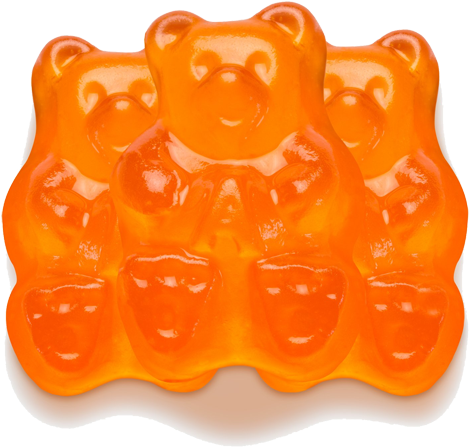 Orange Gummi Bears - Albanese Gummi Bears, Ornery Orange - 5 Lb (500x500), Png Download
