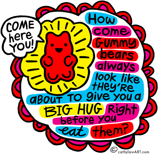 Gummy Bear (648x504), Png Download