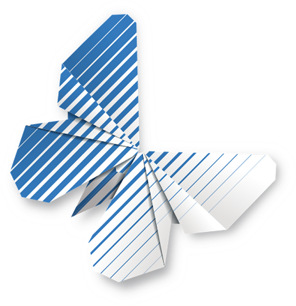 Butterfly (600x619), Png Download