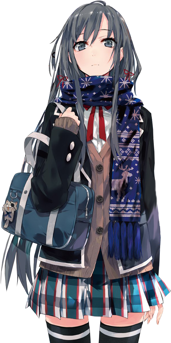Yukino Yukinoshita (843x1200), Png Download