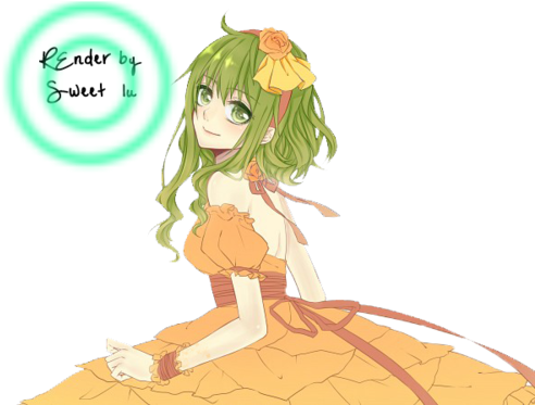 122 Images About Gumi ✨ On We Heart It - Gumi Art (500x375), Png Download