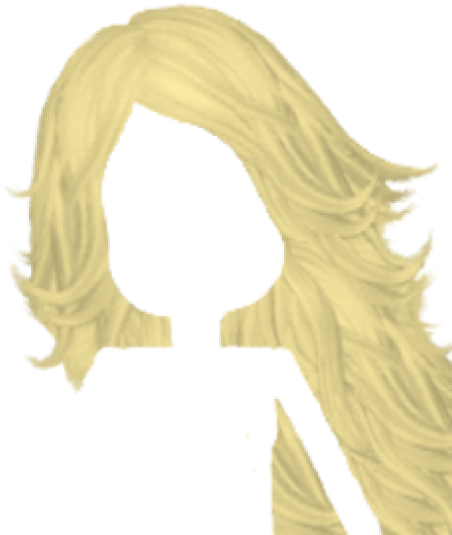 Blonde - Blonde Hair Clipart Png (516x593), Png Download