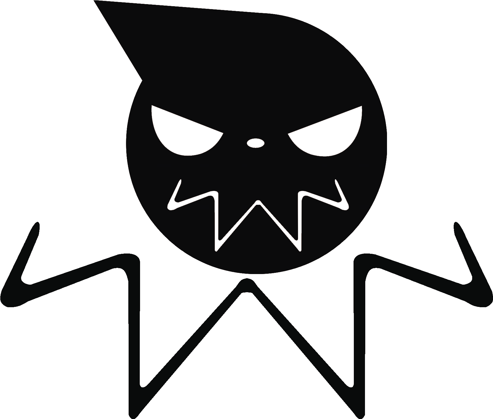 Souleater Logo By Vh4n - Soul Eater Shinigami Logo (1900x1500), Png Download