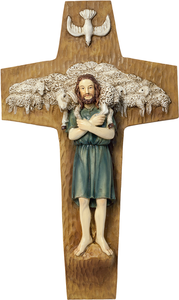 Pope Francis Cross - Croce Buon Pastore (777x1166), Png Download