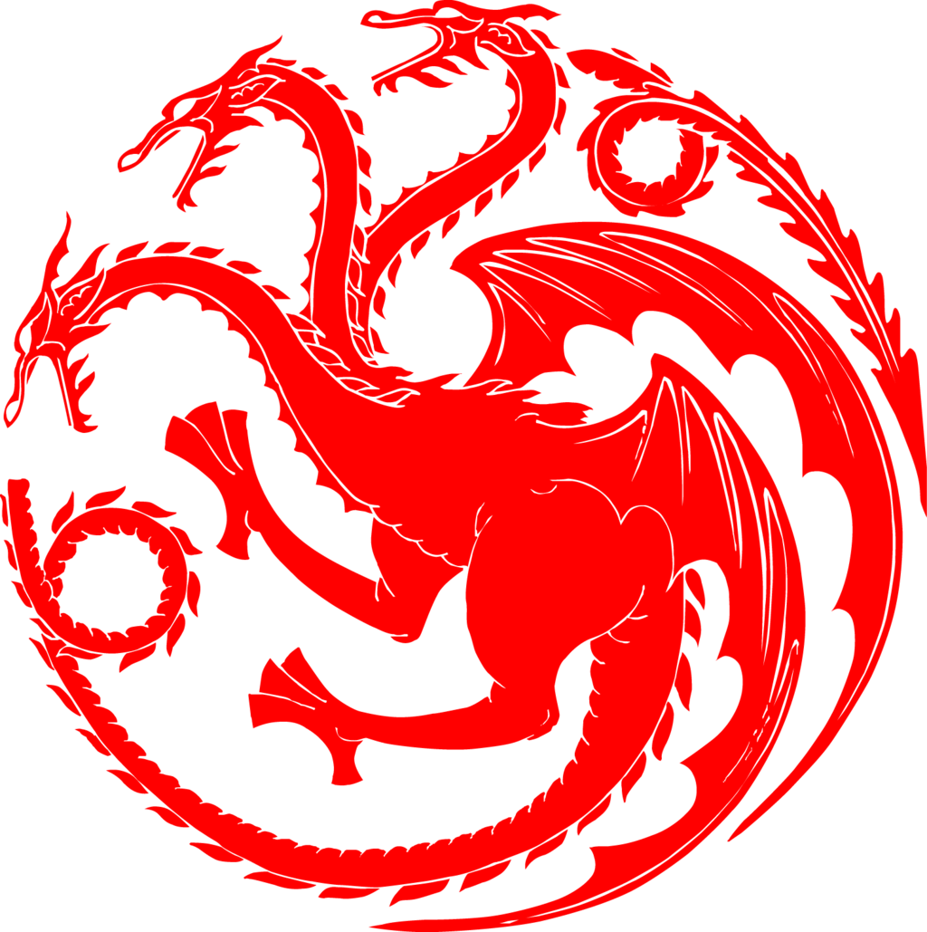 Cancion De Hielo Y Fuego Game Of Thrones - Game Of Thrones Targaryen Png (1024x1029), Png Download