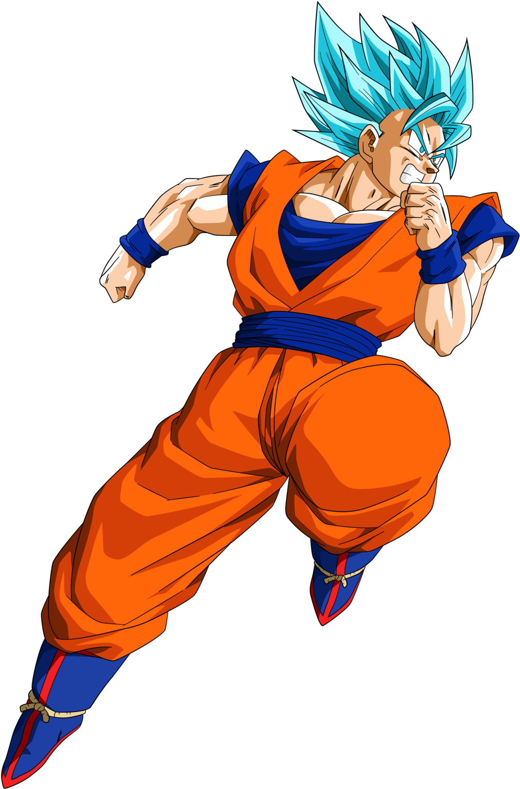 Hair Clipart Goku - Goku Transparent (1024x1542), Png Download