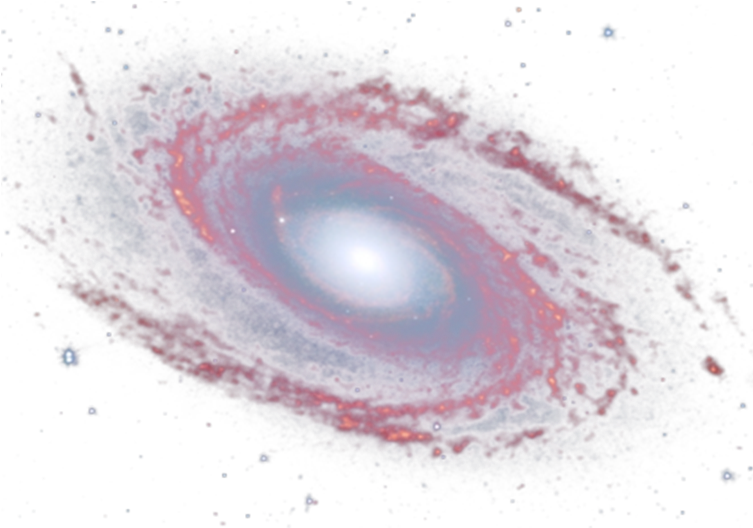 Boris Leistedt - Spiral Galaxy Png (752x686), Png Download