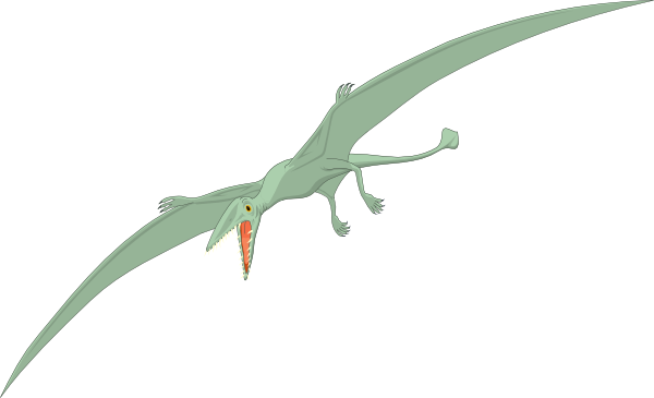 Small - Passaro Dinossauro (600x365), Png Download