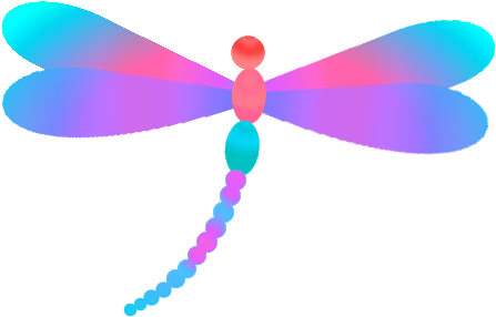 Dragonfly Clipart Pink Dragonfly - Dragonfly (470x313), Png Download