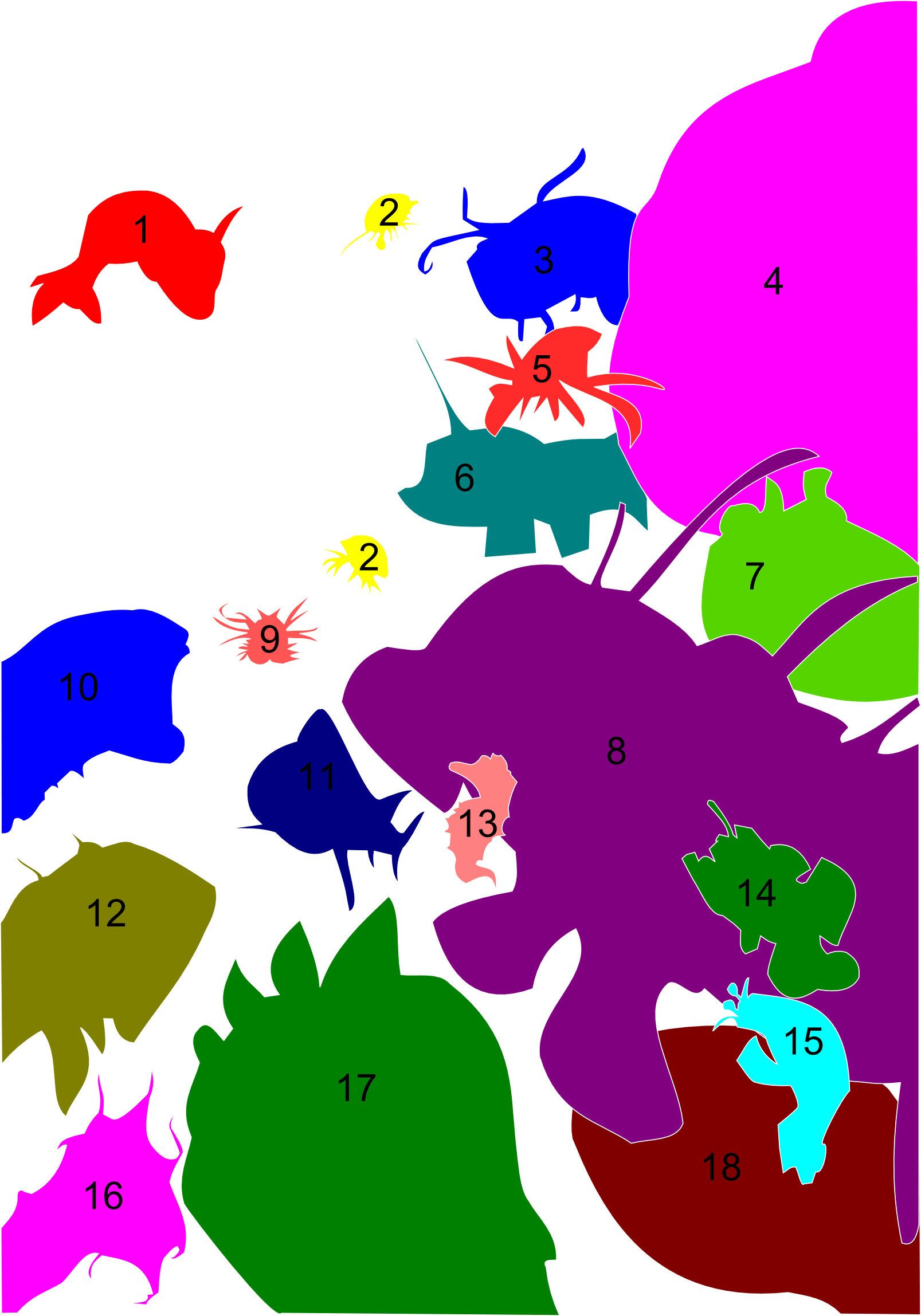 The Incredible Biodiversity Of Aquaman - Saccopharynx Ampullaceus (1607x2297), Png Download