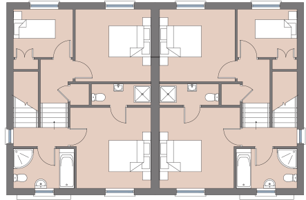 Meadowlark First Floor - Millreagh (448x401), Png Download