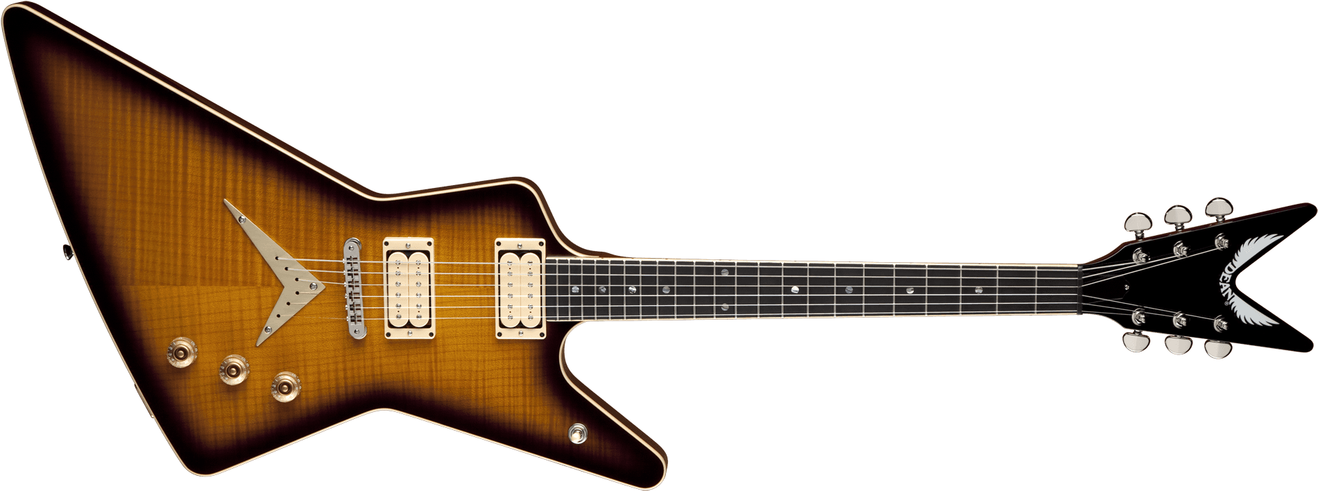 Electric Guitar Png - Dean Z Guitar 35th Anniversary (2000x795), Png Download