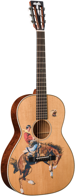 Le Cowboy 2016 - Martin 0m 45 Deluxe Authentic 1930 Vts Sweetwater (285x715), Png Download