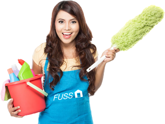 Trusted & Quality Cleaners - Woman Cleaning Png (709x565), Png Download