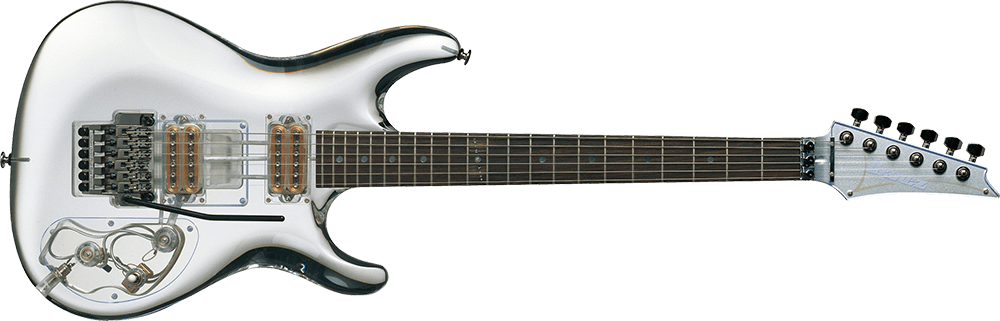 Ibanez Js Guitars - Hollow Body Ibanez White (1000x321), Png Download