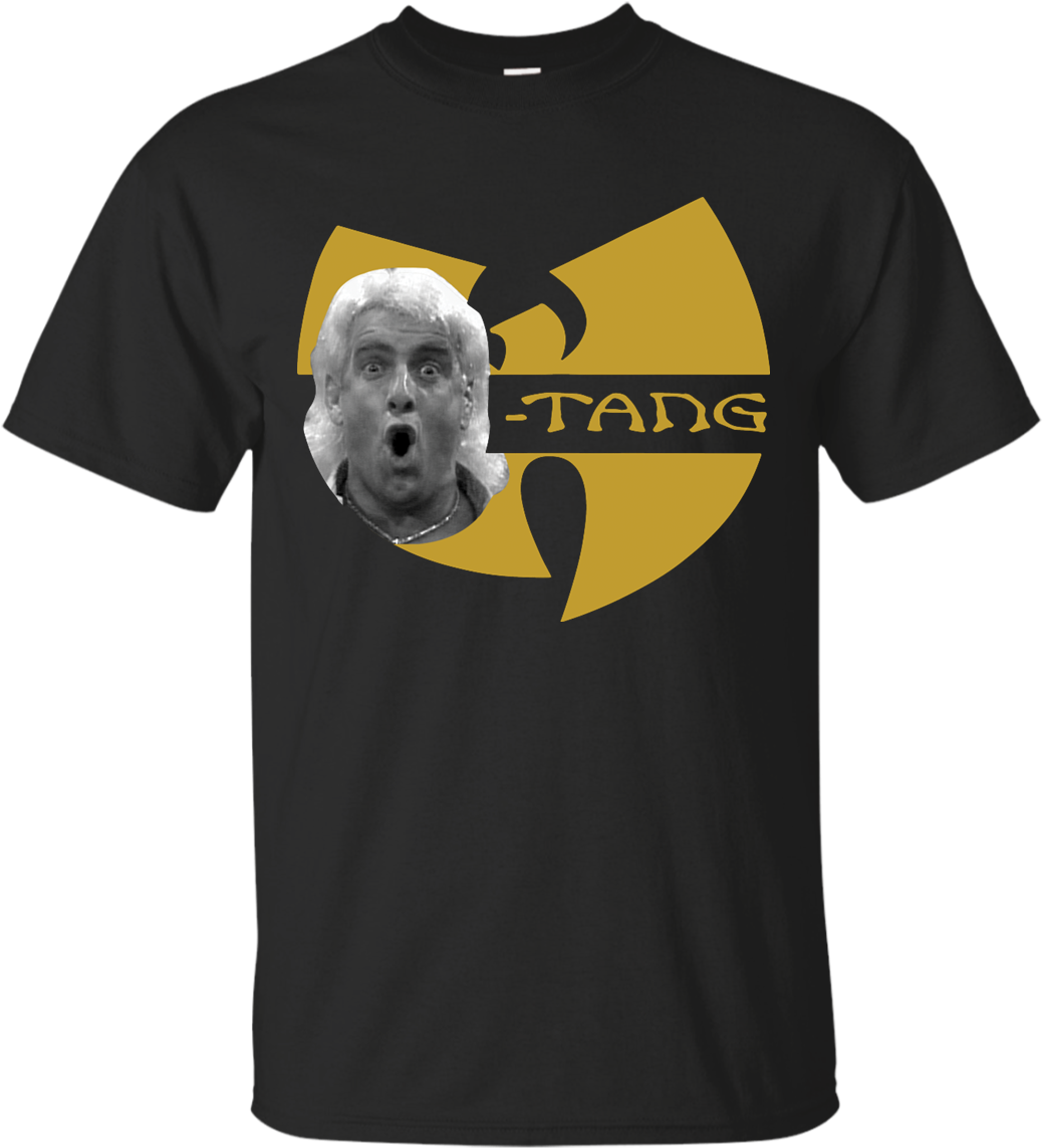 Wu Wear Wu Tang Clan Logo T Shirt, Tank Top - Ric Flair Wu Tang Shirt (1155x1155), Png Download