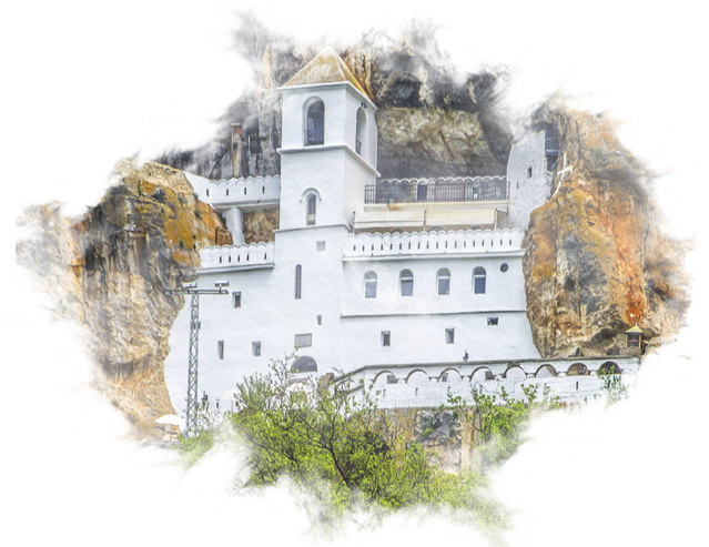 About Us - Ostrog Monastery (639x493), Png Download