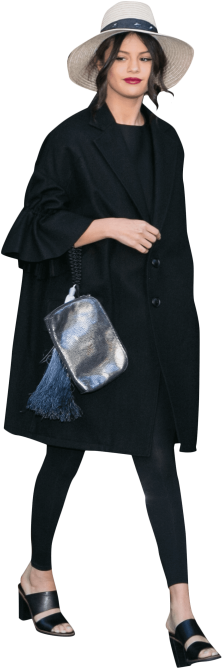 Free Png Selena Gomez Black Dress Png Images Transparent - Portable Network Graphics (480x720), Png Download