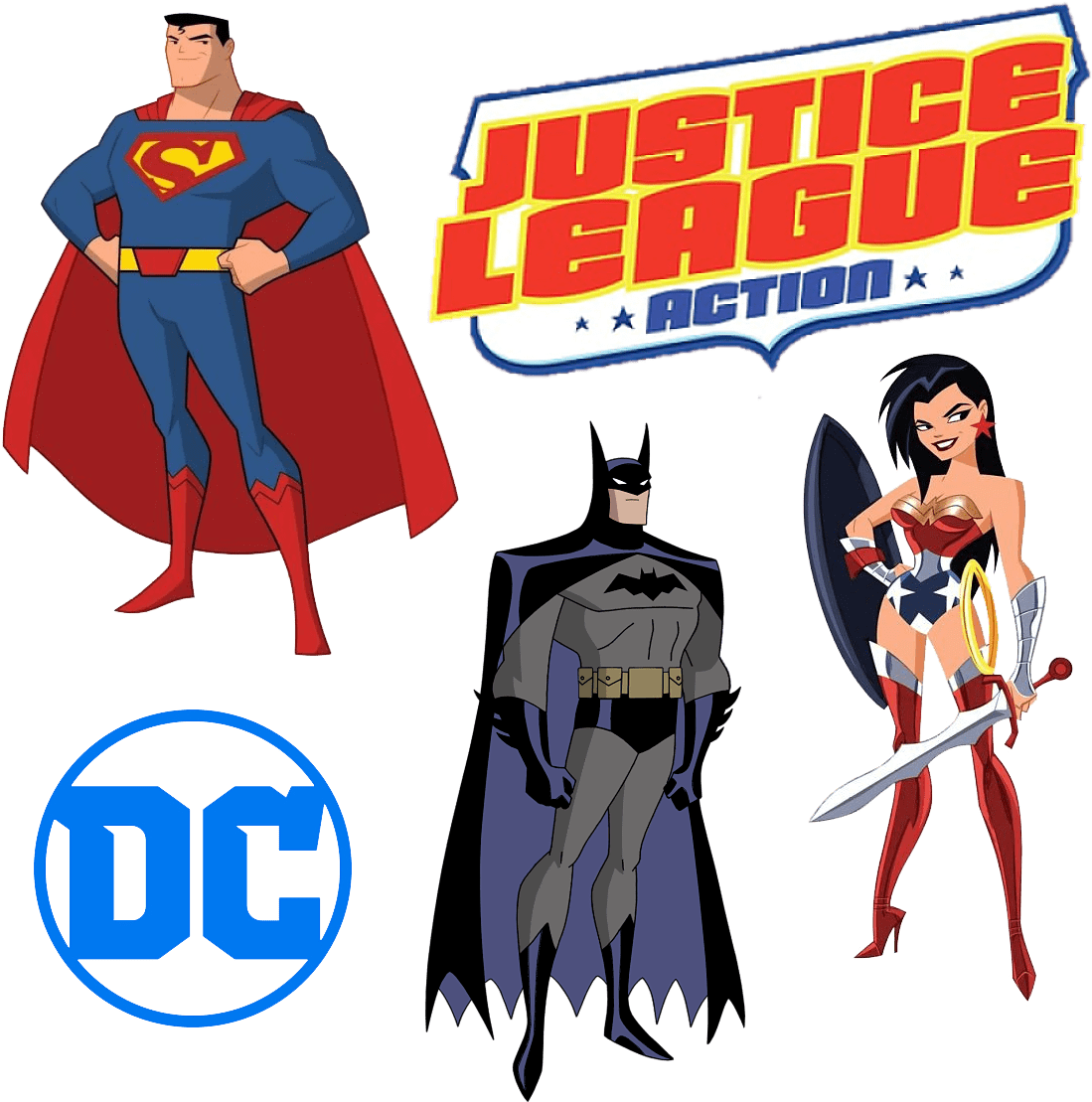 Justice League Action Png (1200x1200), Png Download