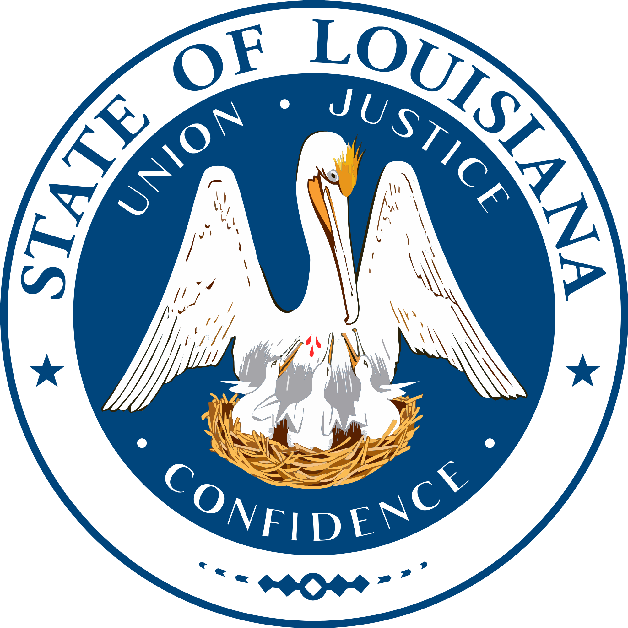 Louisiana Seal (1200x1200), Png Download