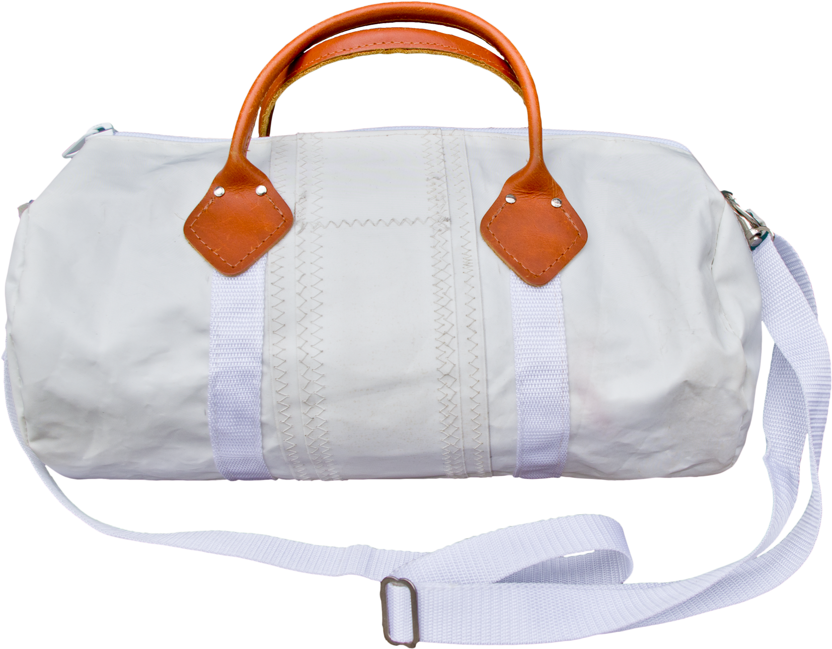 Upcycled Sailcloth Mini Duffle Bag $ - Hobo Bag (2000x2000), Png Download