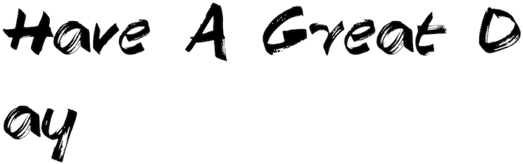 Foundries - Calligraphy (778x280), Png Download