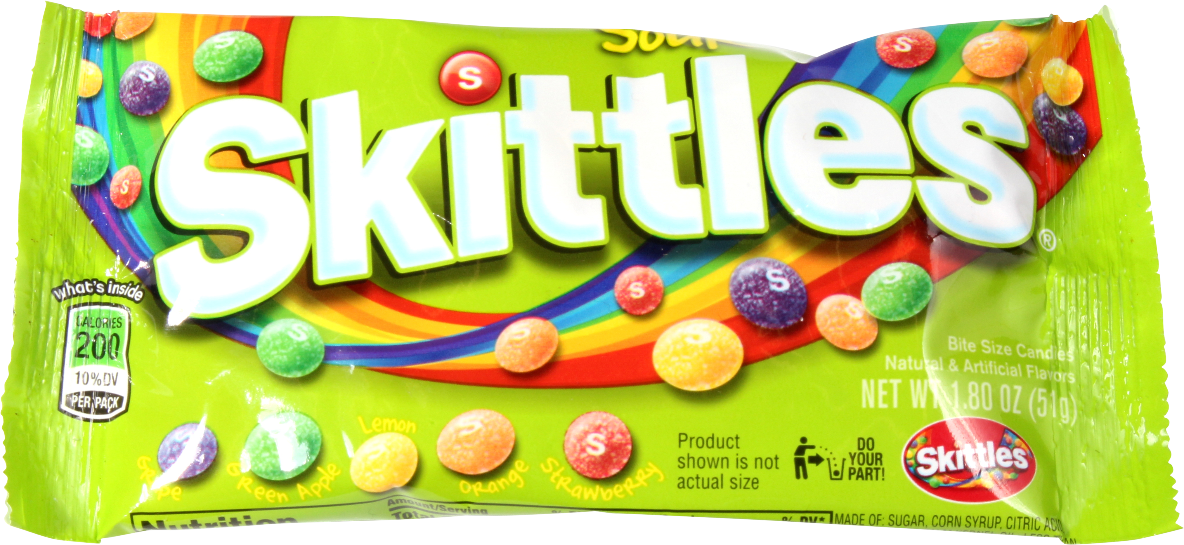 Sour Skittles - Skittles (1350x900), Png Download